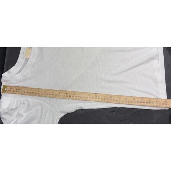 Anthropologie Nation LTD Puff Sleeve Quiet Luxury Minimalist Cotton Blouse Small - Picture 14 of 14